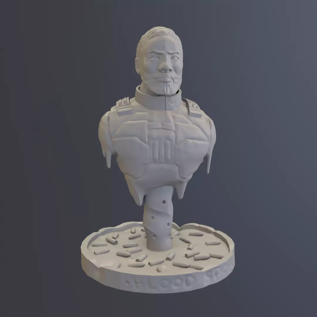 3d Print Bloodsport Suicide Squad 3D print model_0