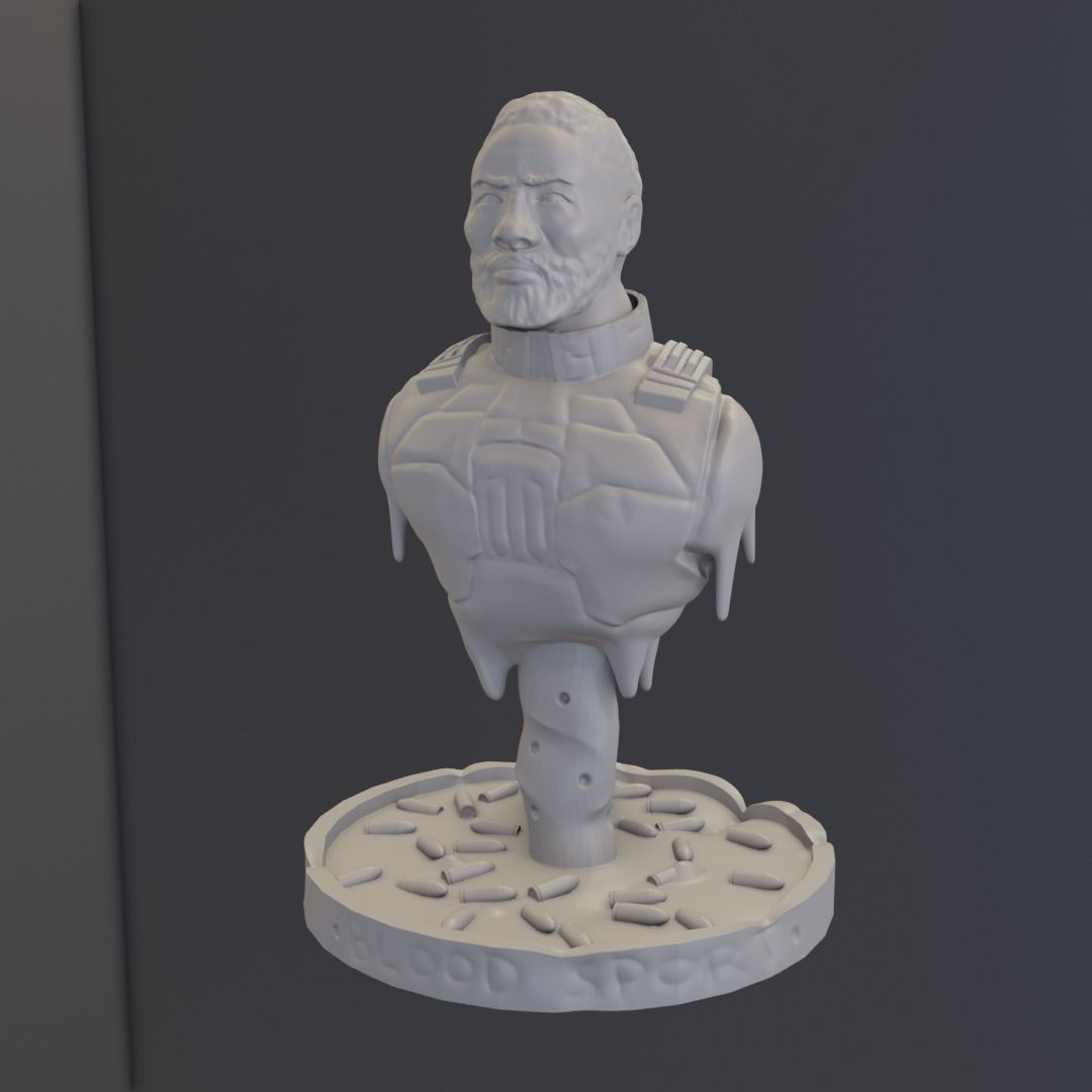 3d Print Bloodsport Suicide Squad 3D print model_3