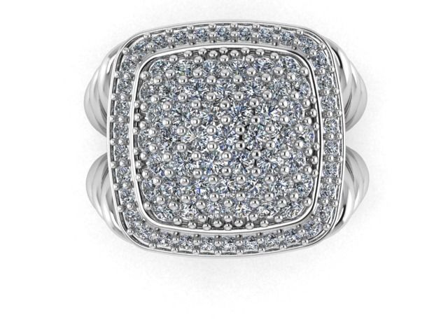 jewelry ring 3D print model_1