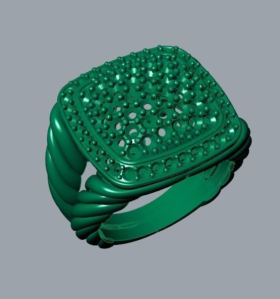 jewelry ring 3D print model_4