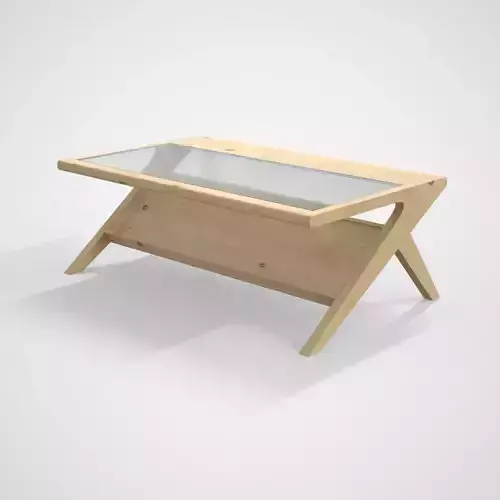 Fortuna Storage Coffee Table pine