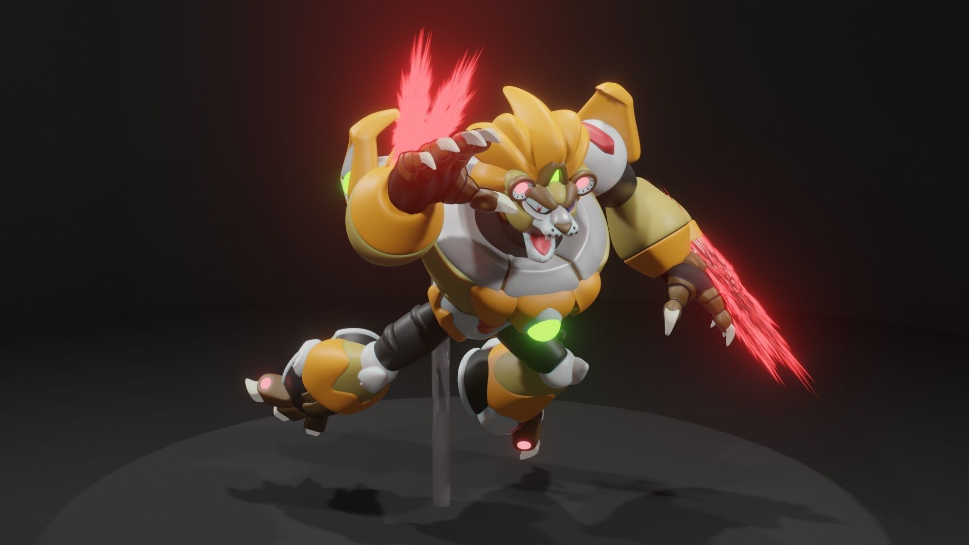 Slash Beast 3D model_12