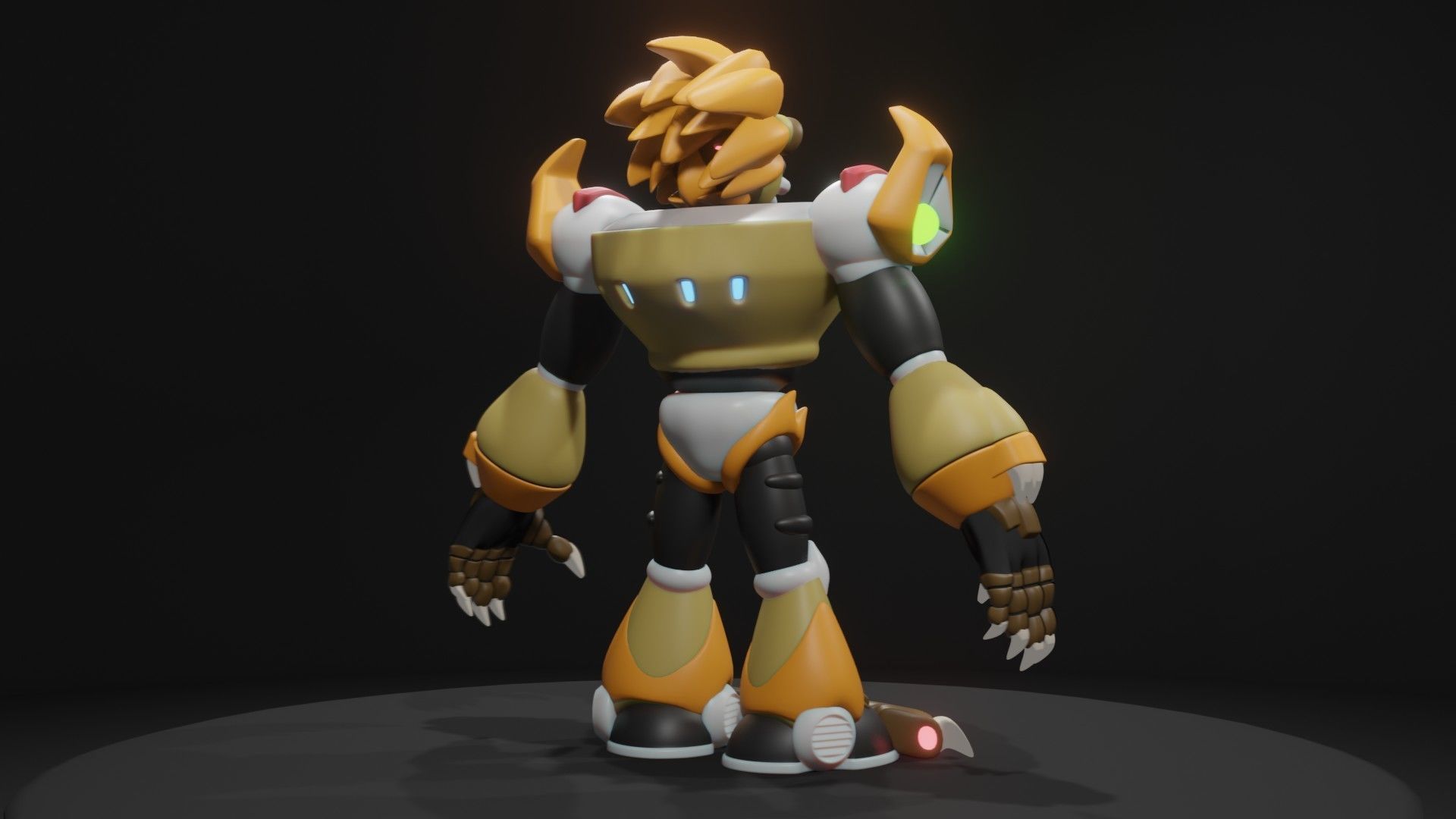 Slash Beast 3D model_5