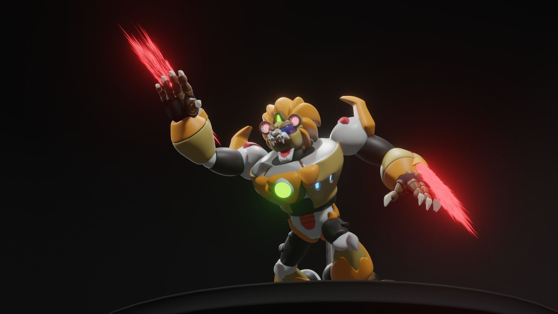 Slash Beast 3D model_6