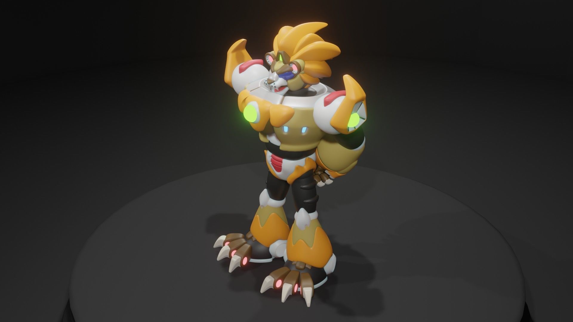 Slash Beast 3D model_10