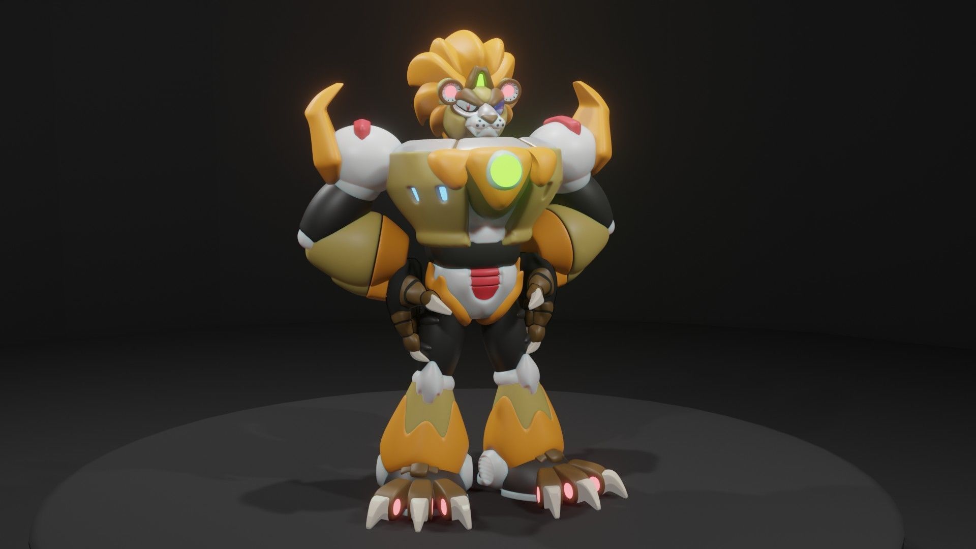 Slash Beast 3D model_11