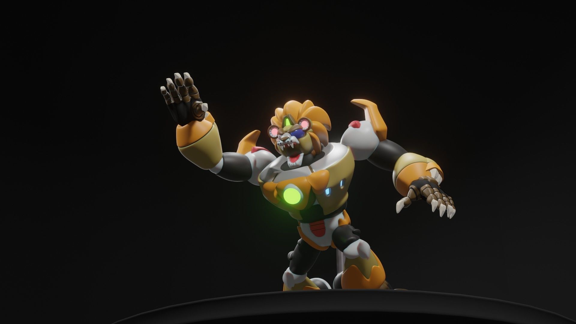 Slash Beast 3D model_7