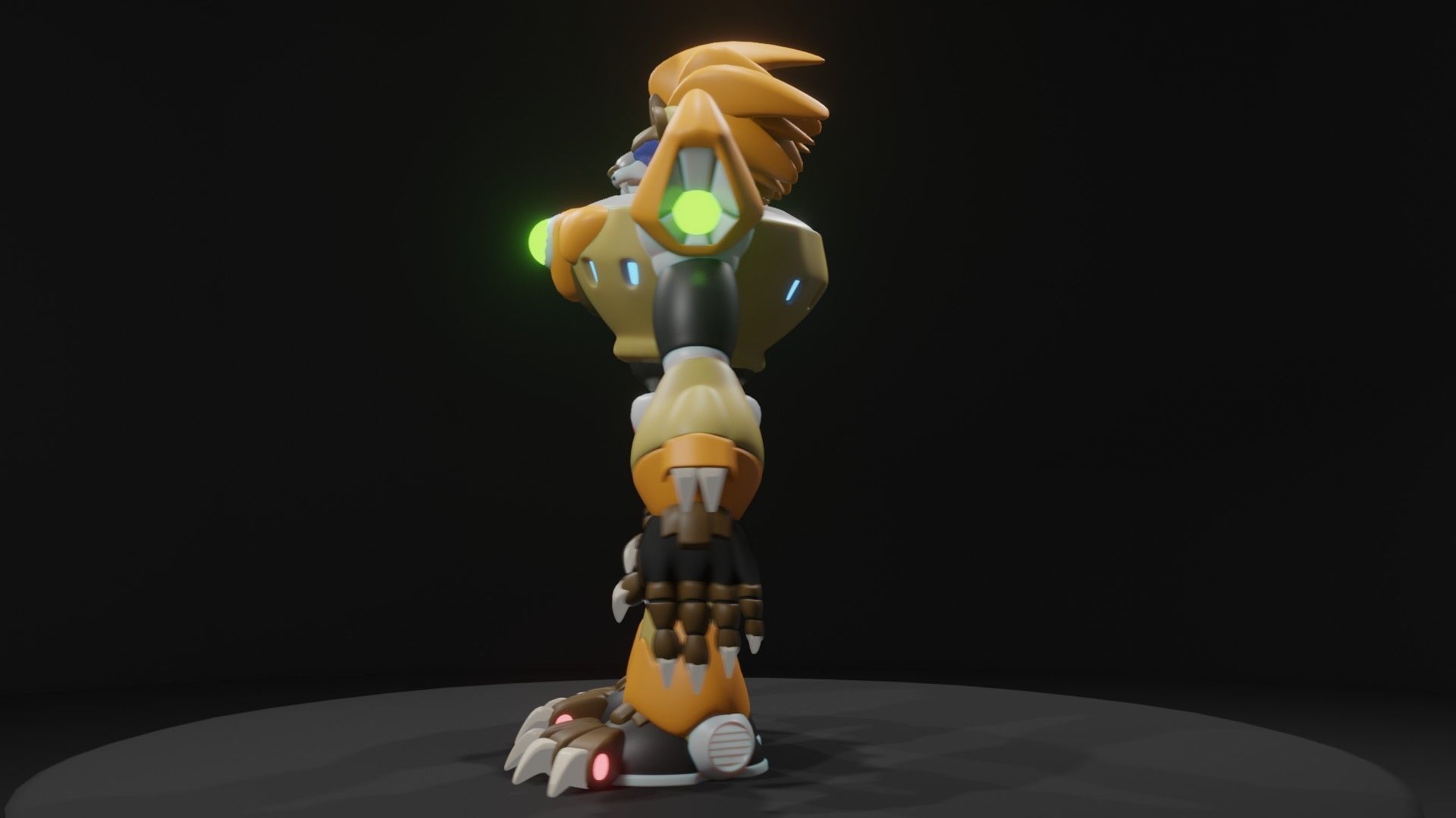 Slash Beast 3D model_3