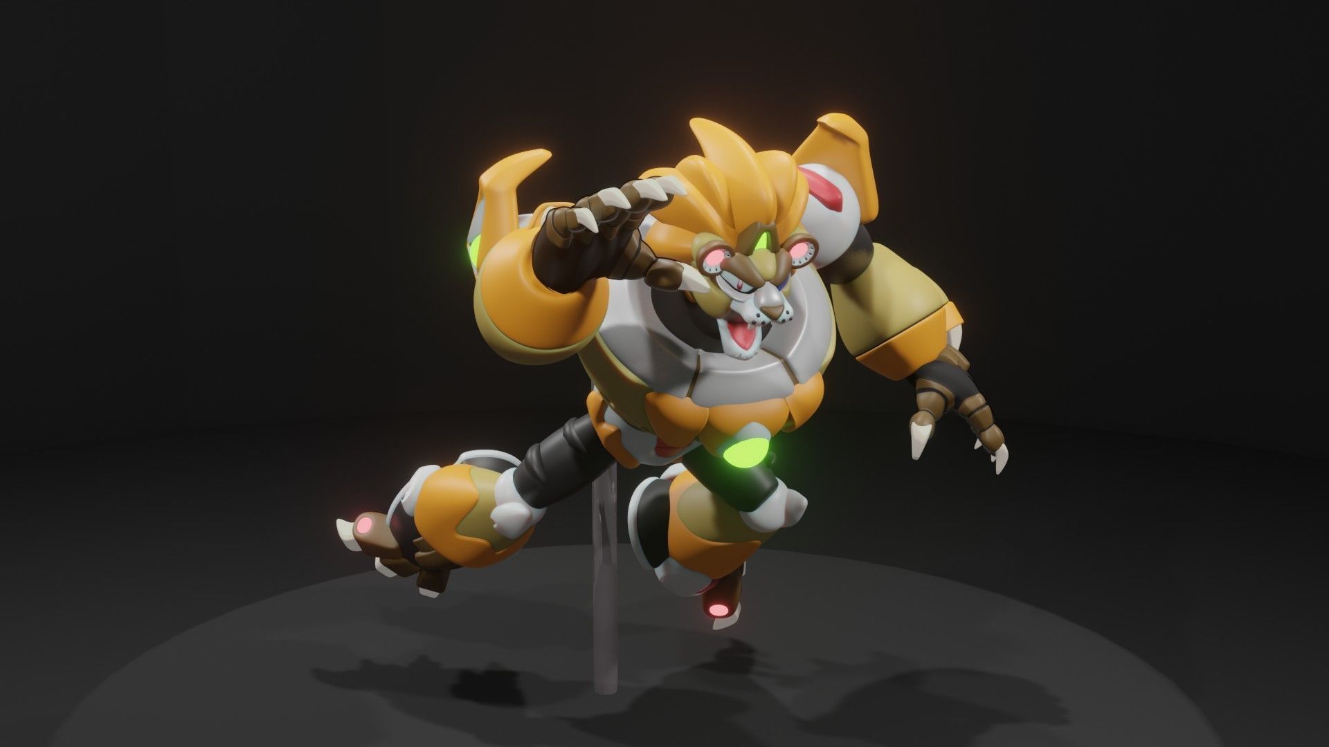 Slash Beast 3D model_13