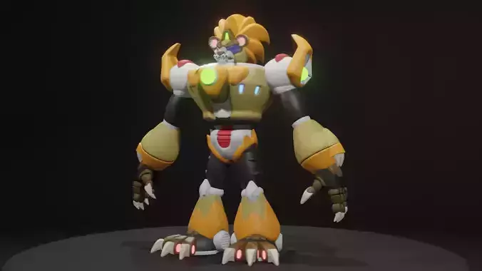 Slash Beast 3D model