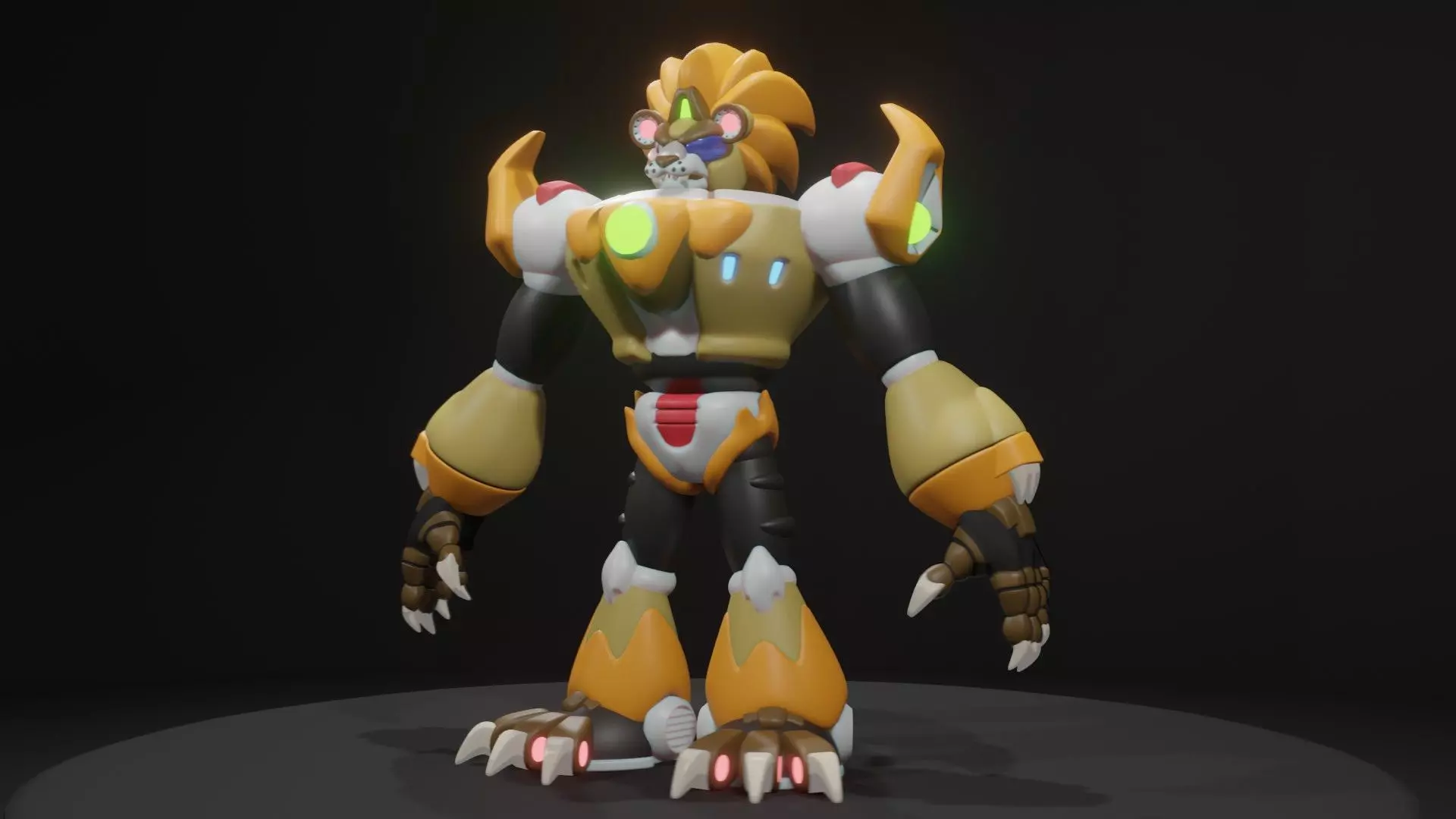 Slash Beast 3D model_0