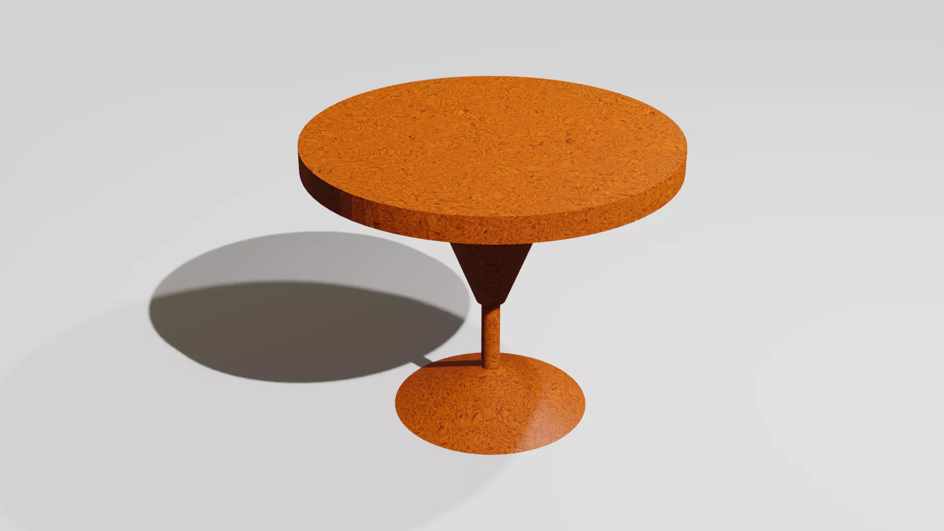 Wood coffee table 3D model Free 3D model_0