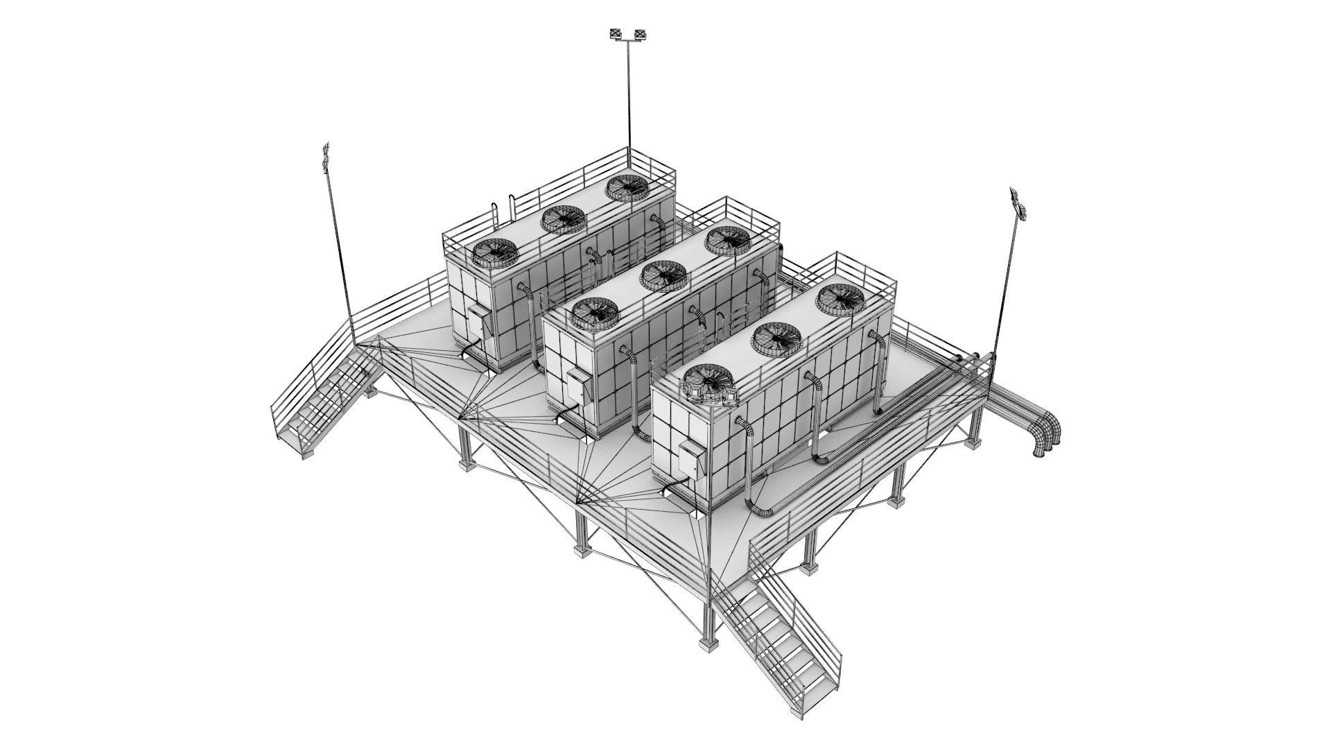 Industrial Air Conditioning 1 3D model_10