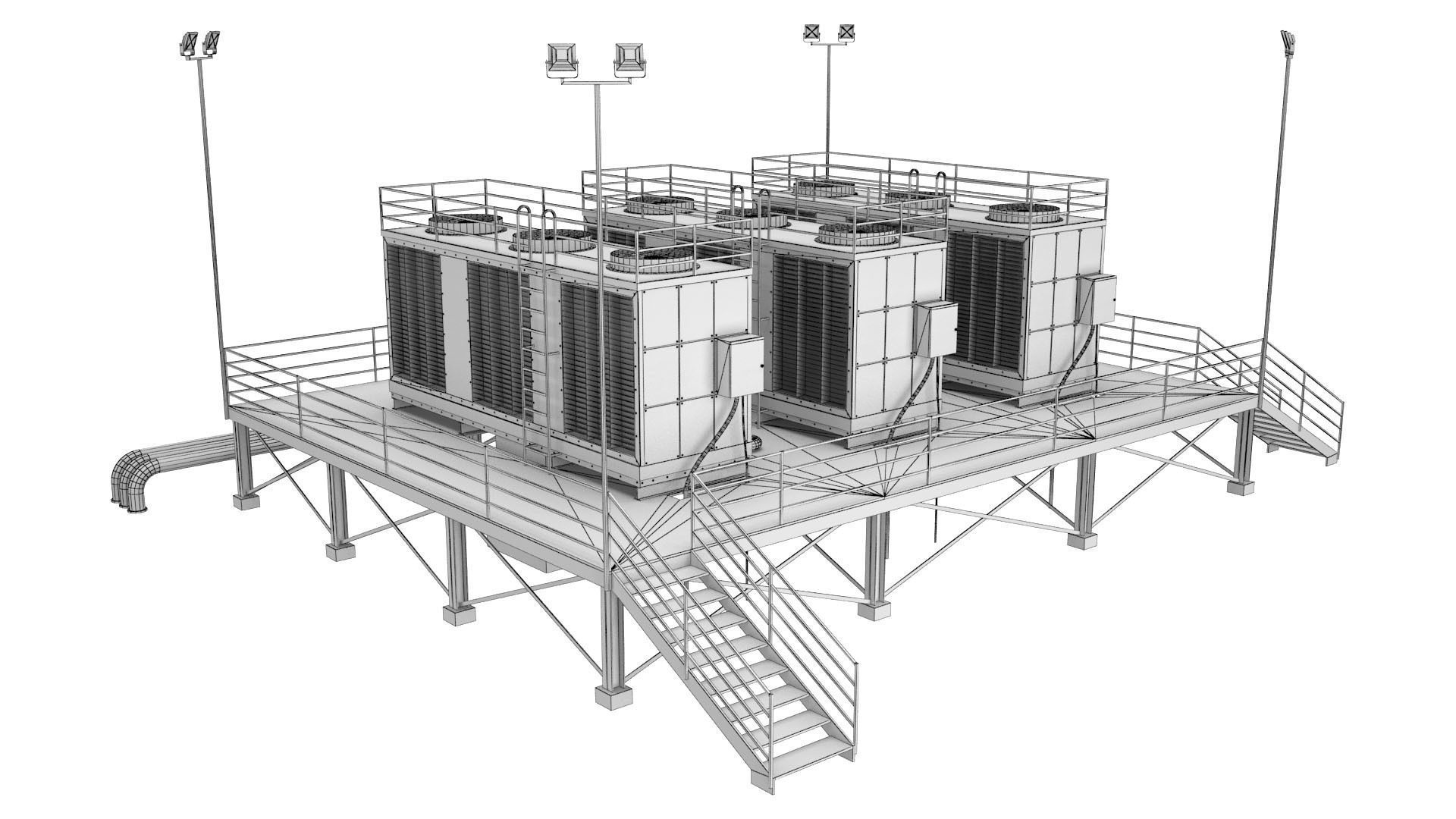 Industrial Air Conditioning 1 3D model_17