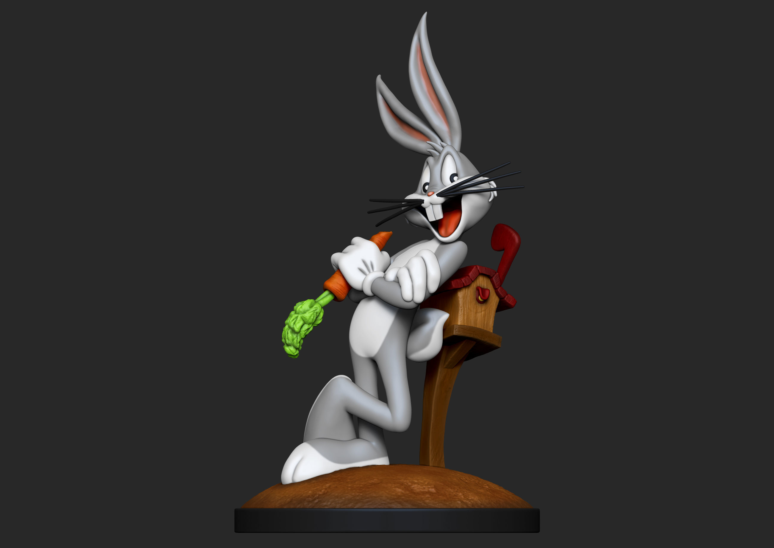 Bugs Bunny 3D print model_2