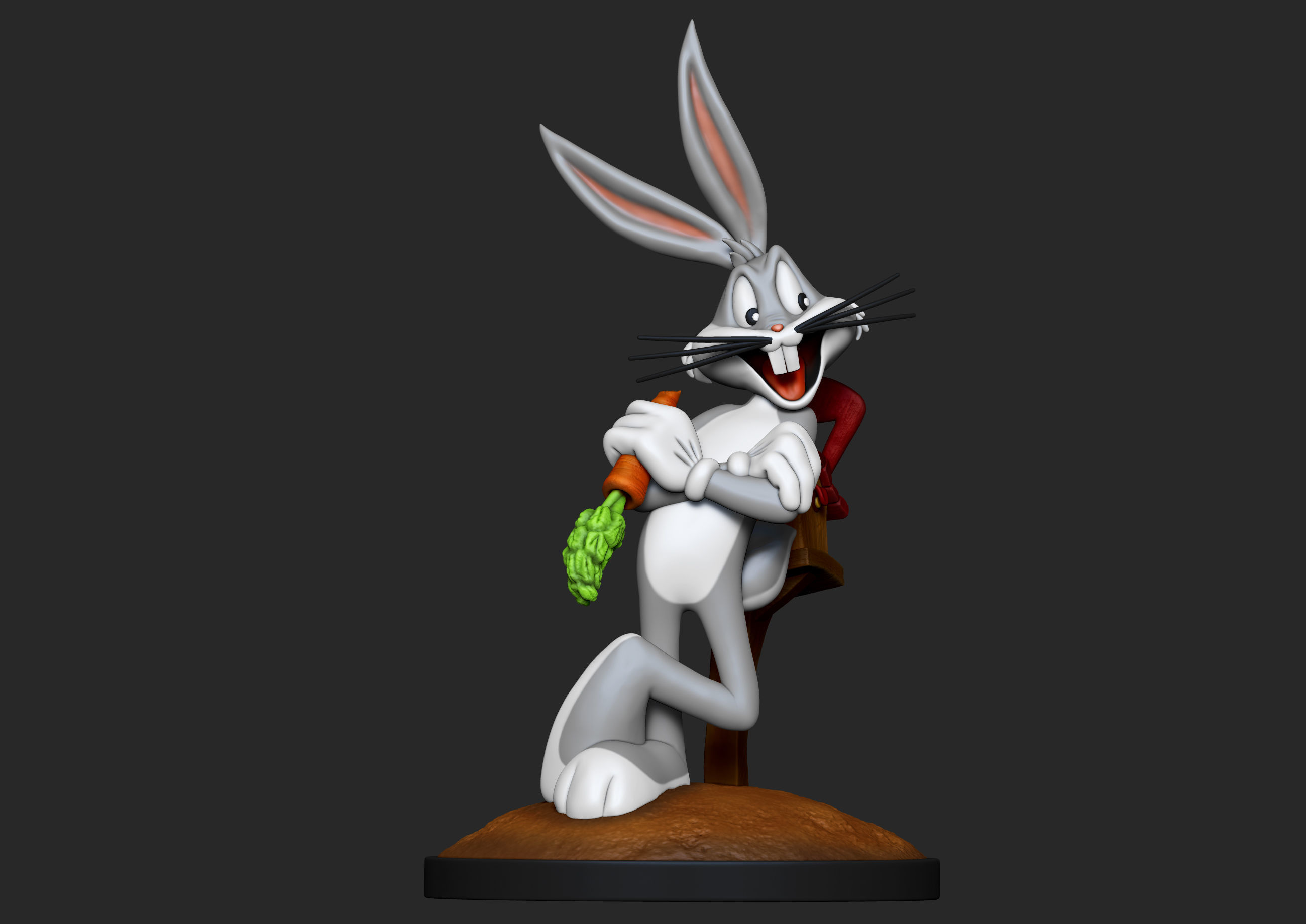 Bugs Bunny 3D print model_3