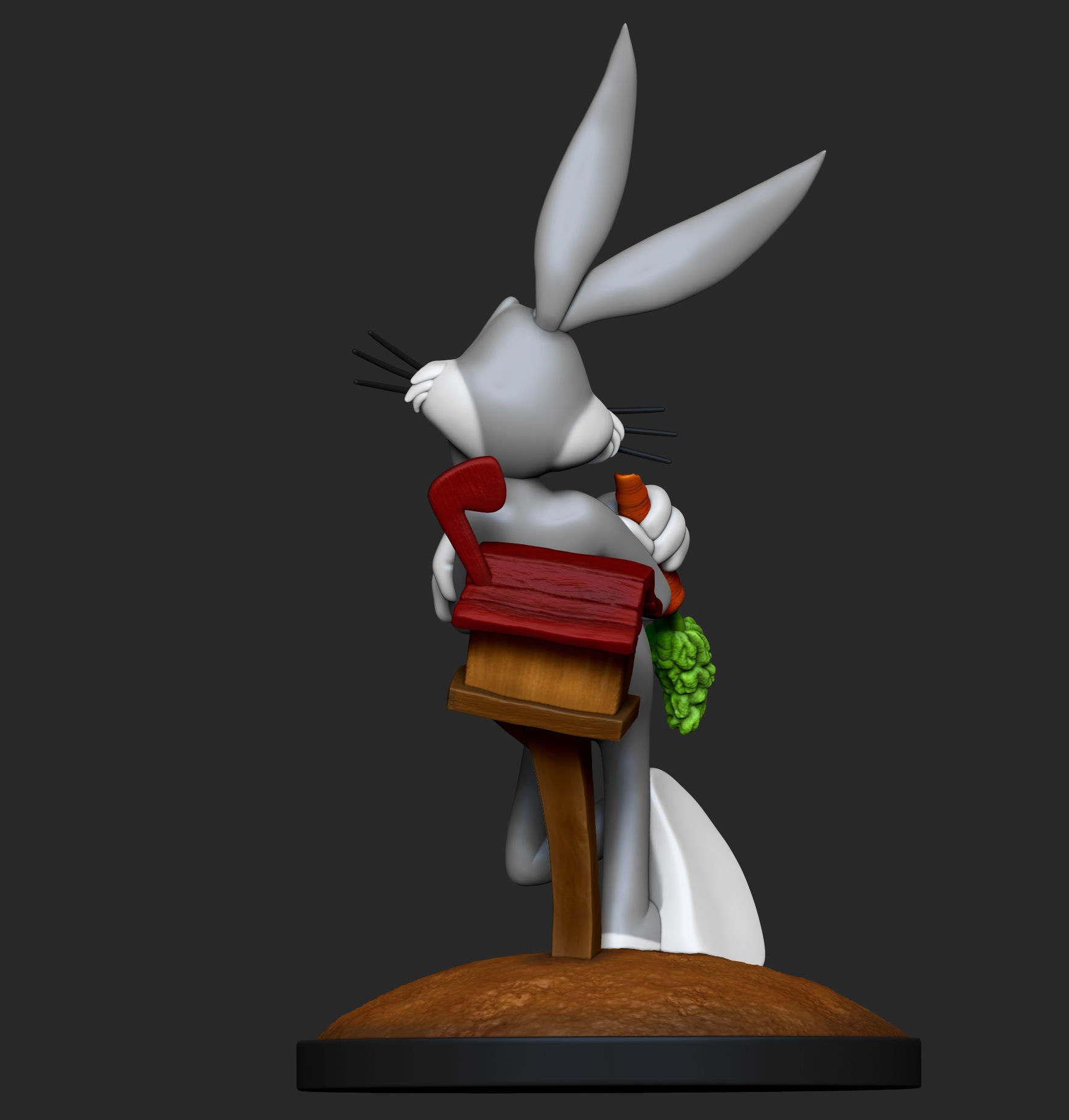 Bugs Bunny 3D print model_5
