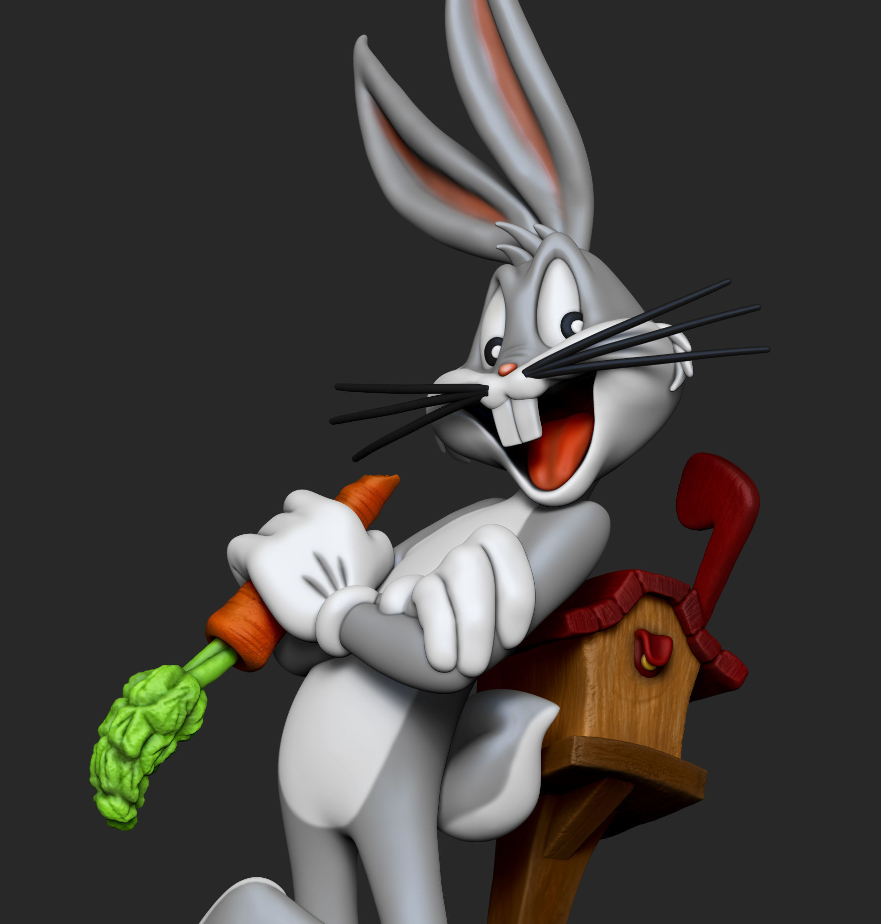 Bugs Bunny 3D print model_1