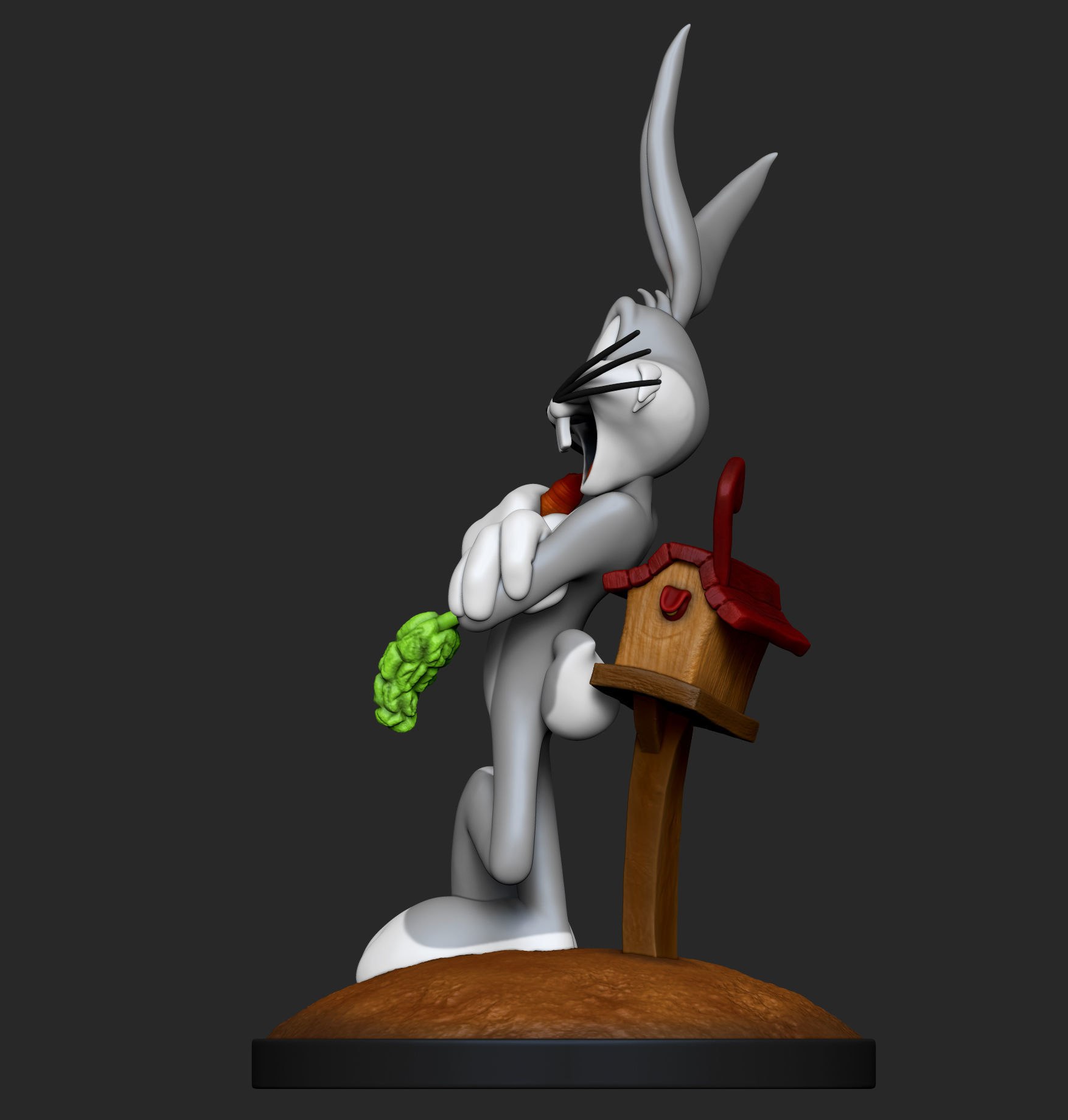 Bugs Bunny 3D print model_4