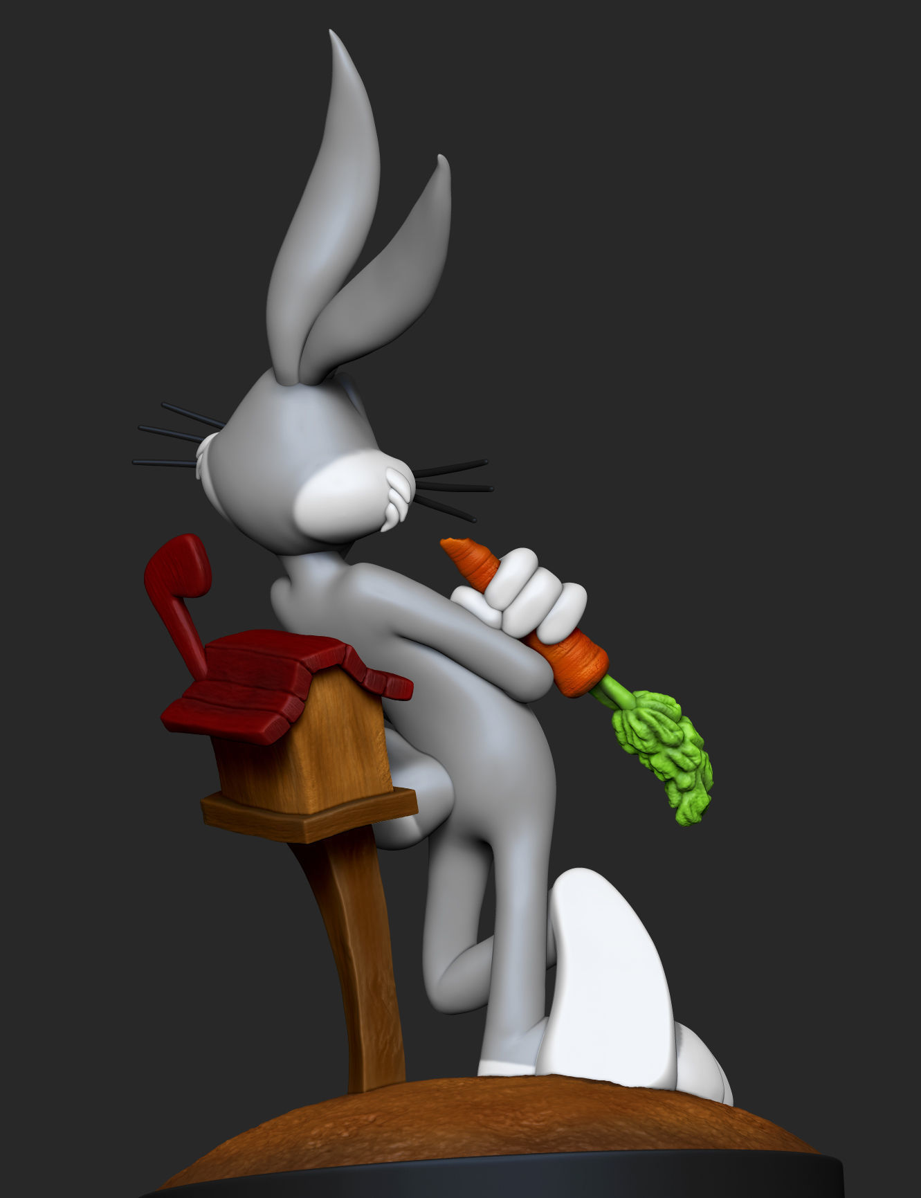 Bugs Bunny 3D print model_6