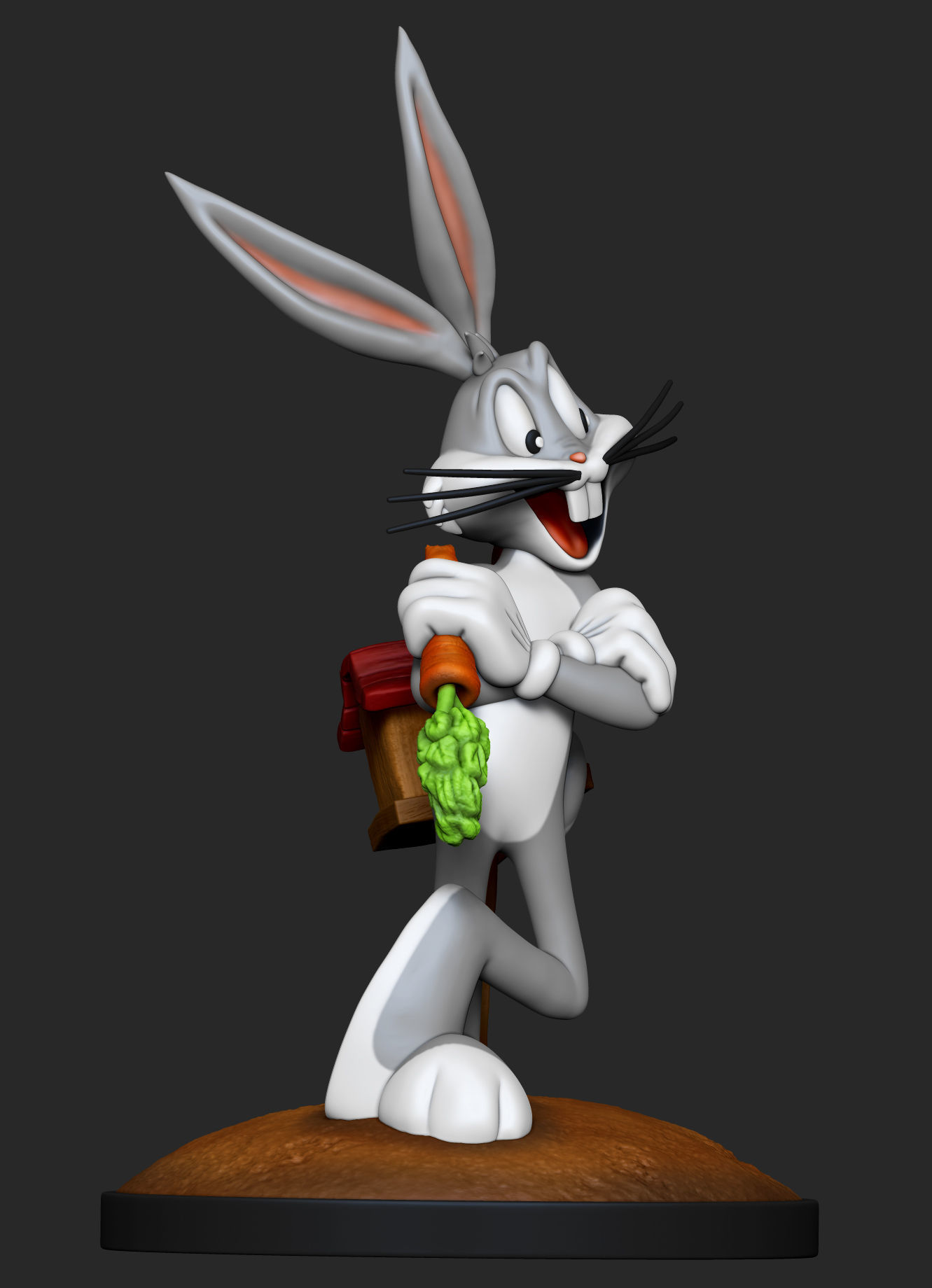 Bugs Bunny 3D print model_7
