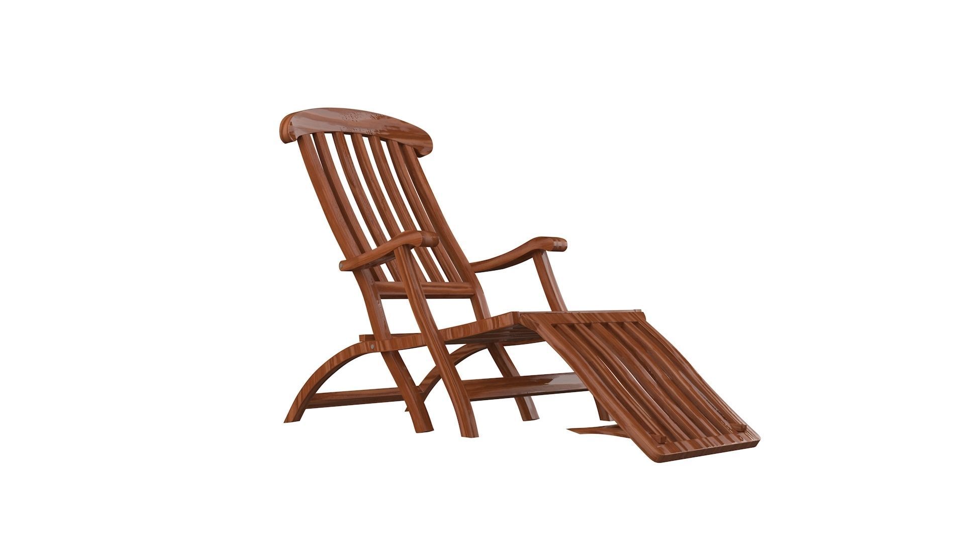 Titanic folding Chair 3D model_12