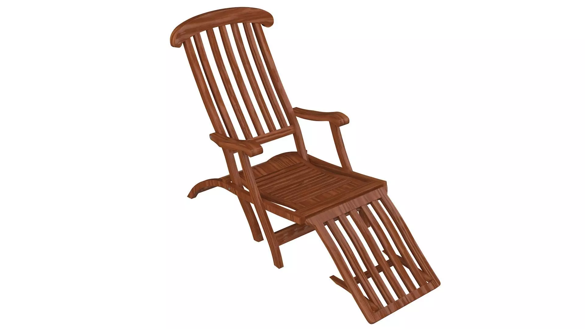 Titanic folding Chair 3D model_0