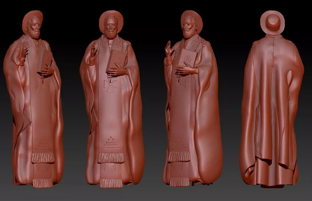 aziz nikolaos 3D print model_0