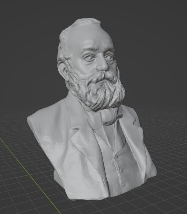 Victor Hugo 3D print model_6