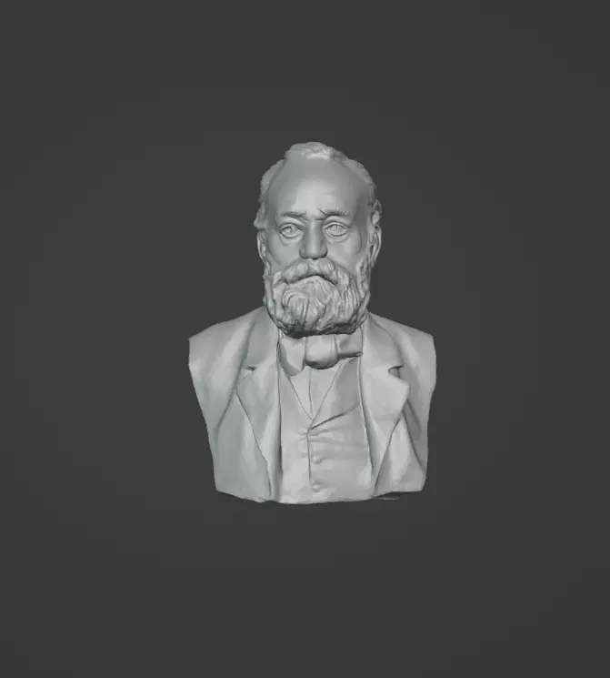 Victor Hugo 3D print model_0