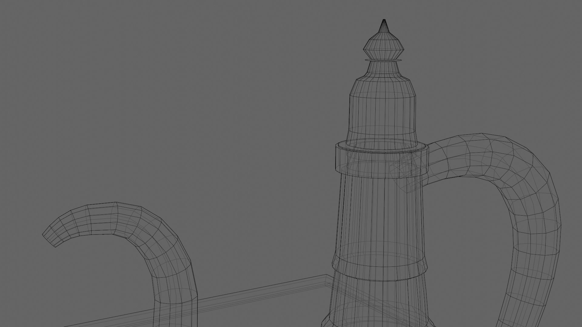 16 Piece Persian Tea Set 3D model_18