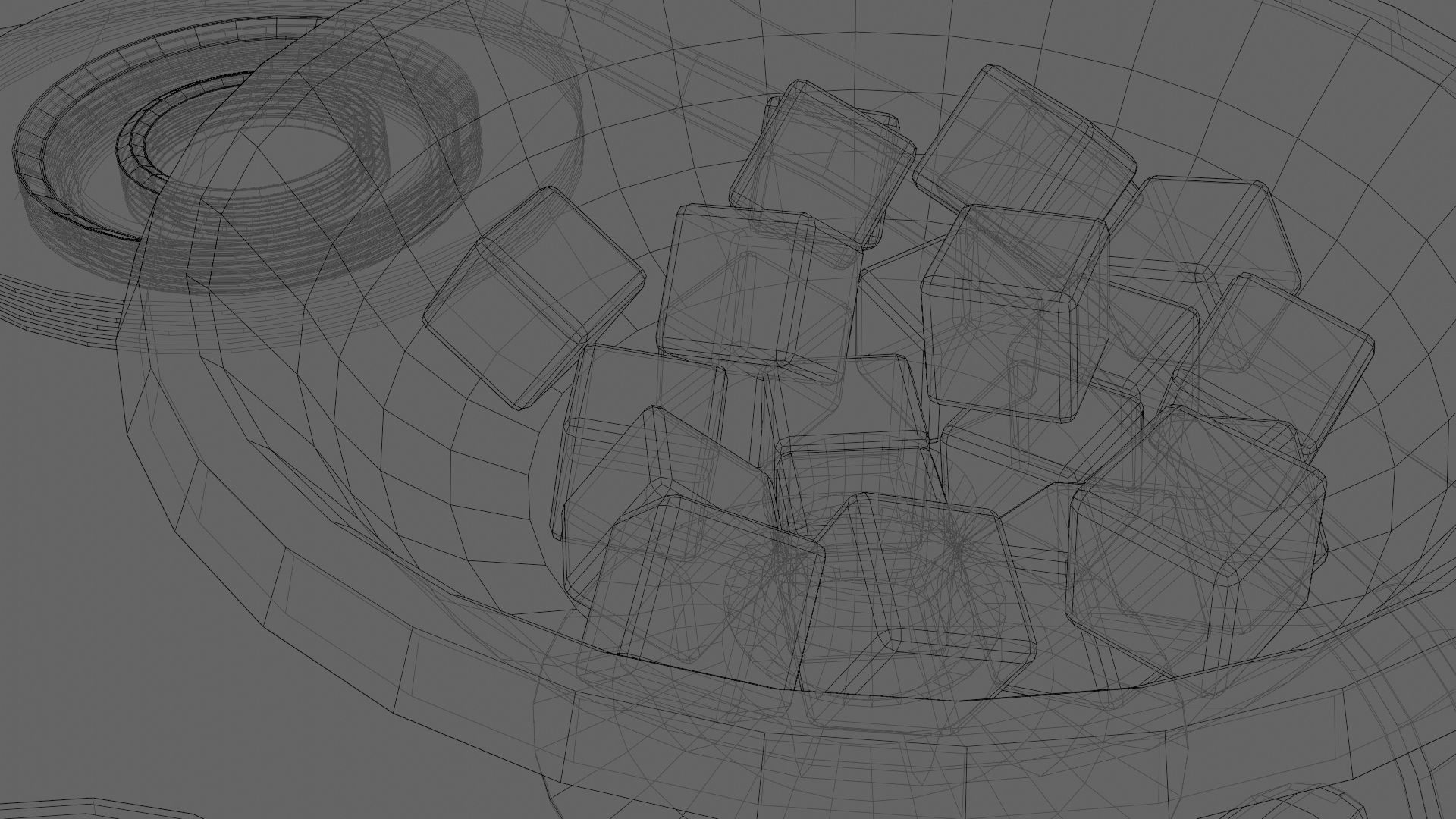 16 Piece Persian Tea Set 3D model_12