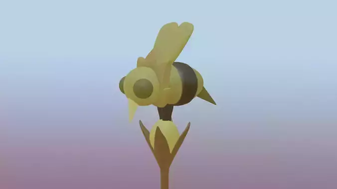 Willow Park staff - Clover Palisman 3D print model