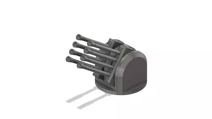 Small FLAK battery Free 3D print model