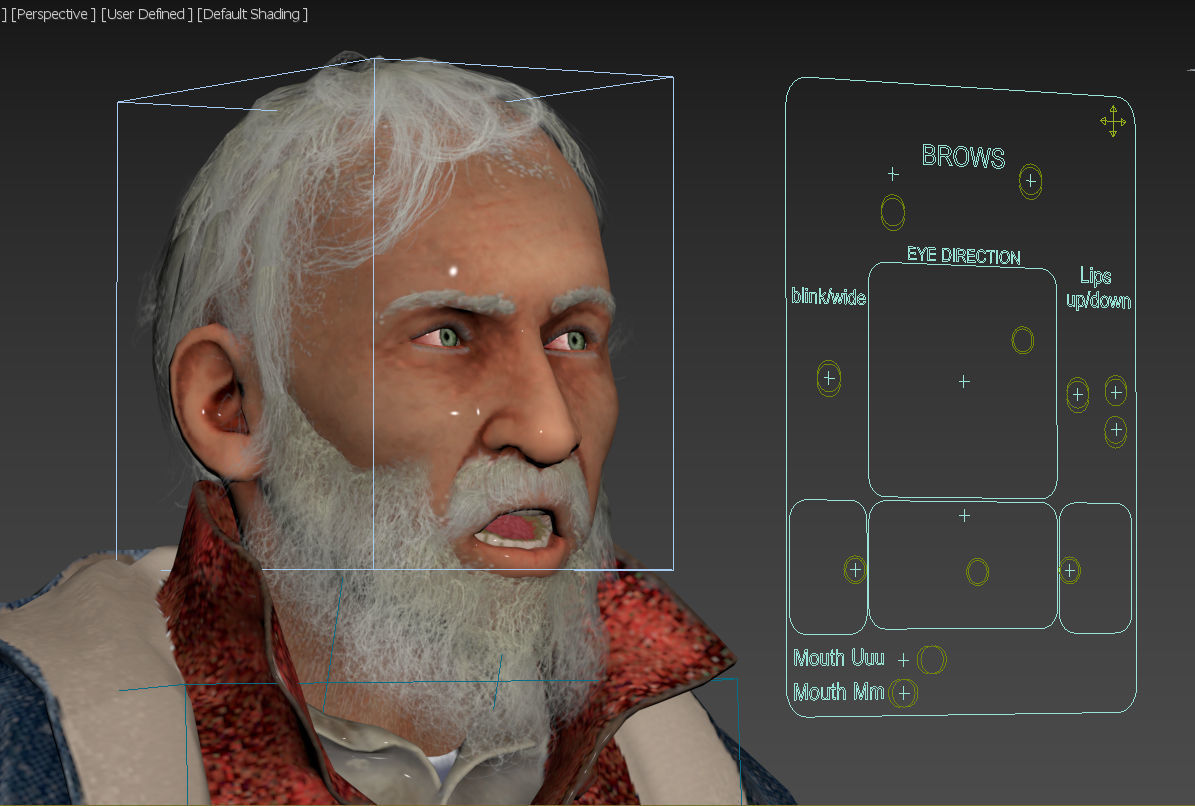 Homeless Person Josh Low-poly 3D model_17