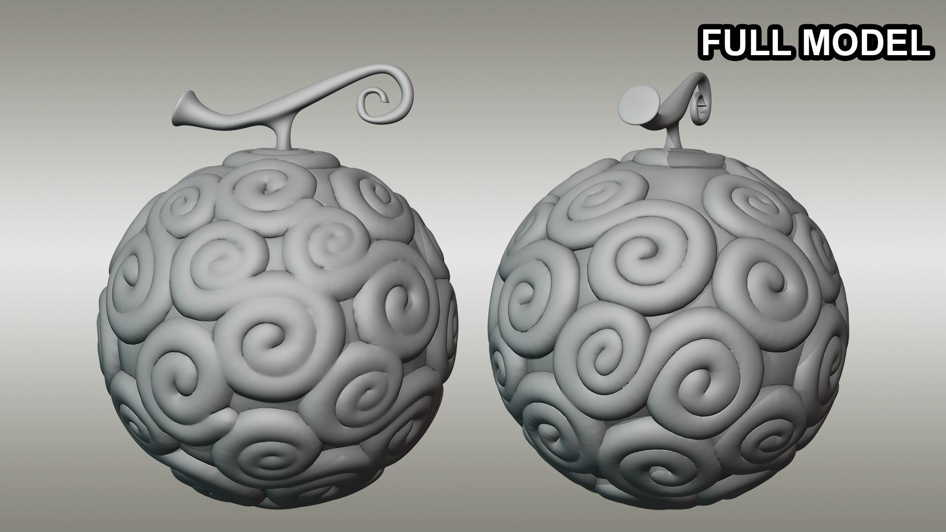 Gomu Gomu no Mi - One Piece 3D print model_4