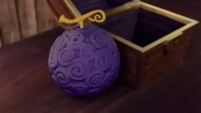 Gomu Gomu no Mi - One Piece 3D print model Gomu Gomu no Mi - One Piece 3D print model
