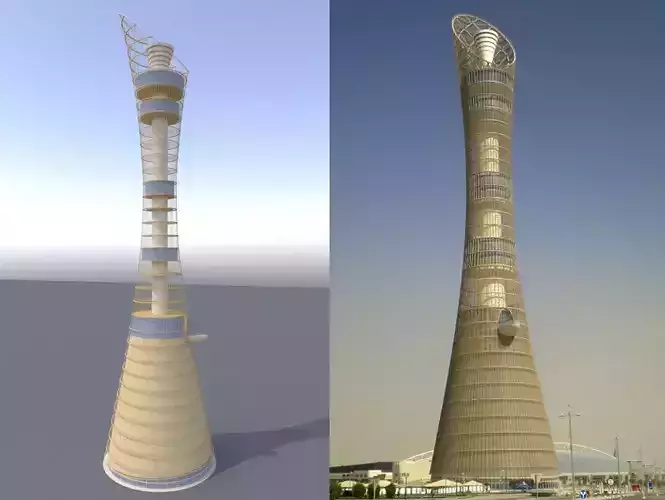 Aspire Tower in Doha Qatar