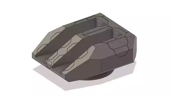 Large Turret V2 3D print model
