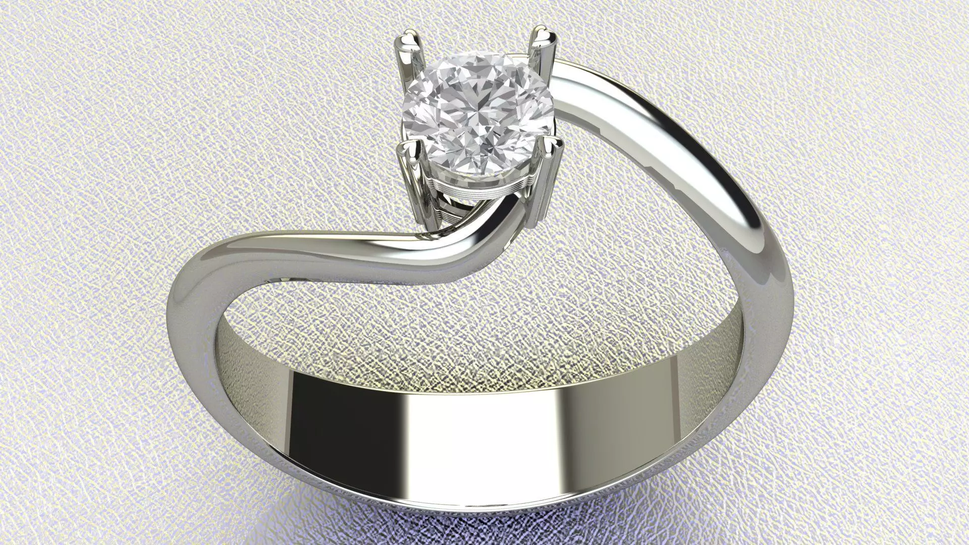 Round ring 3D print model