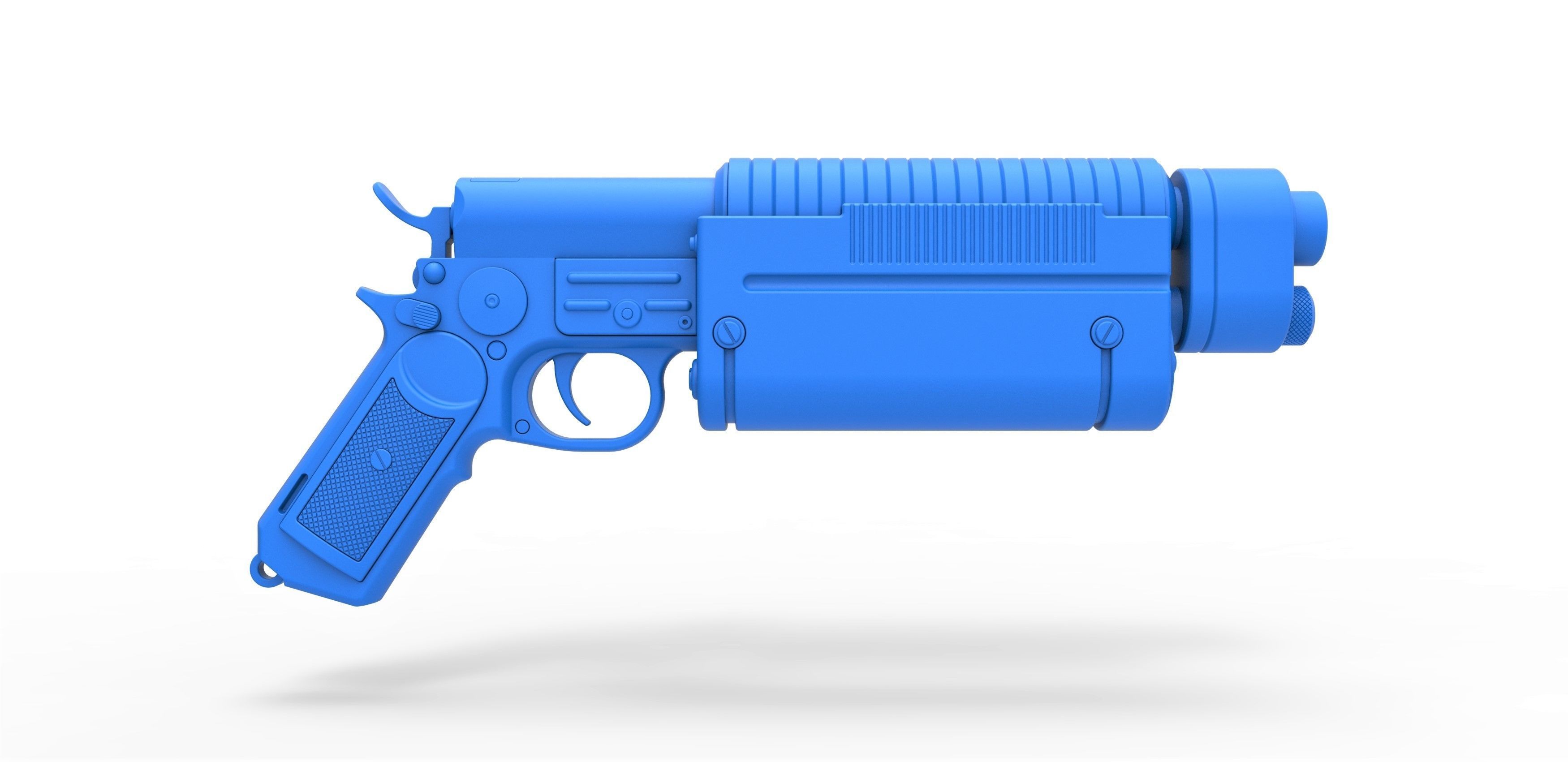 Bryar Pistol K-16 from the game Star Wars Battlefront 3D model_27