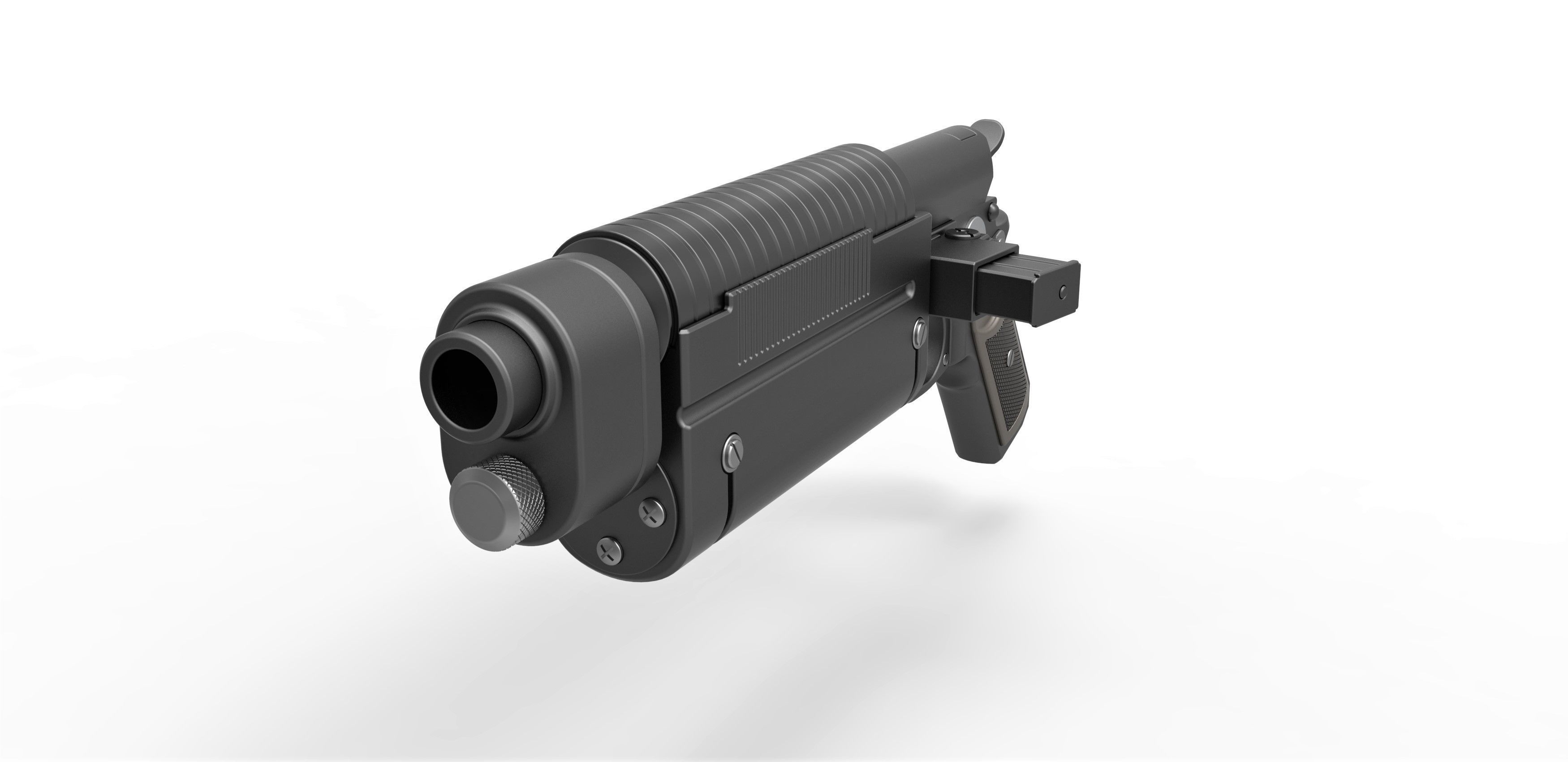 Bryar Pistol K-16 from the game Star Wars Battlefront 3D model_3