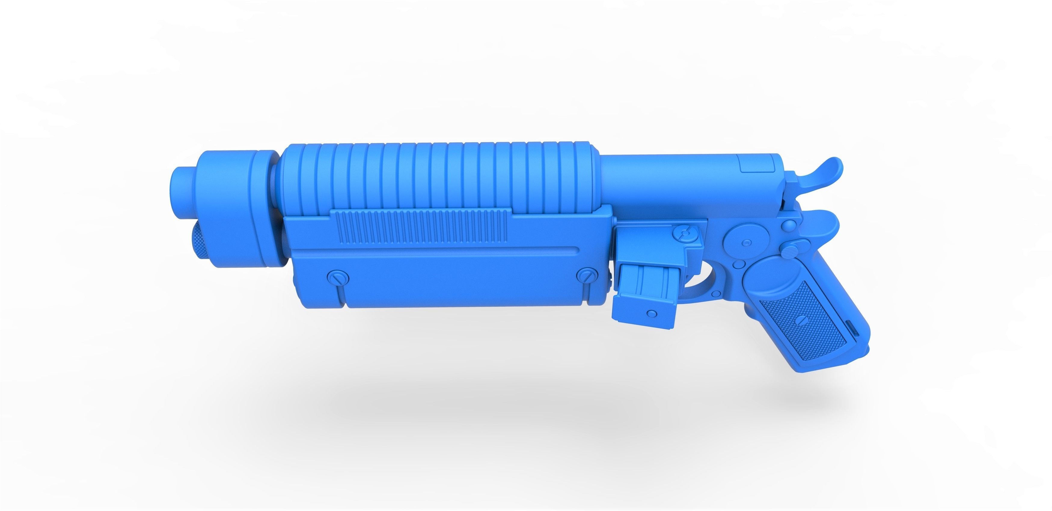 Bryar Pistol K-16 from the game Star Wars Battlefront 3D model_21