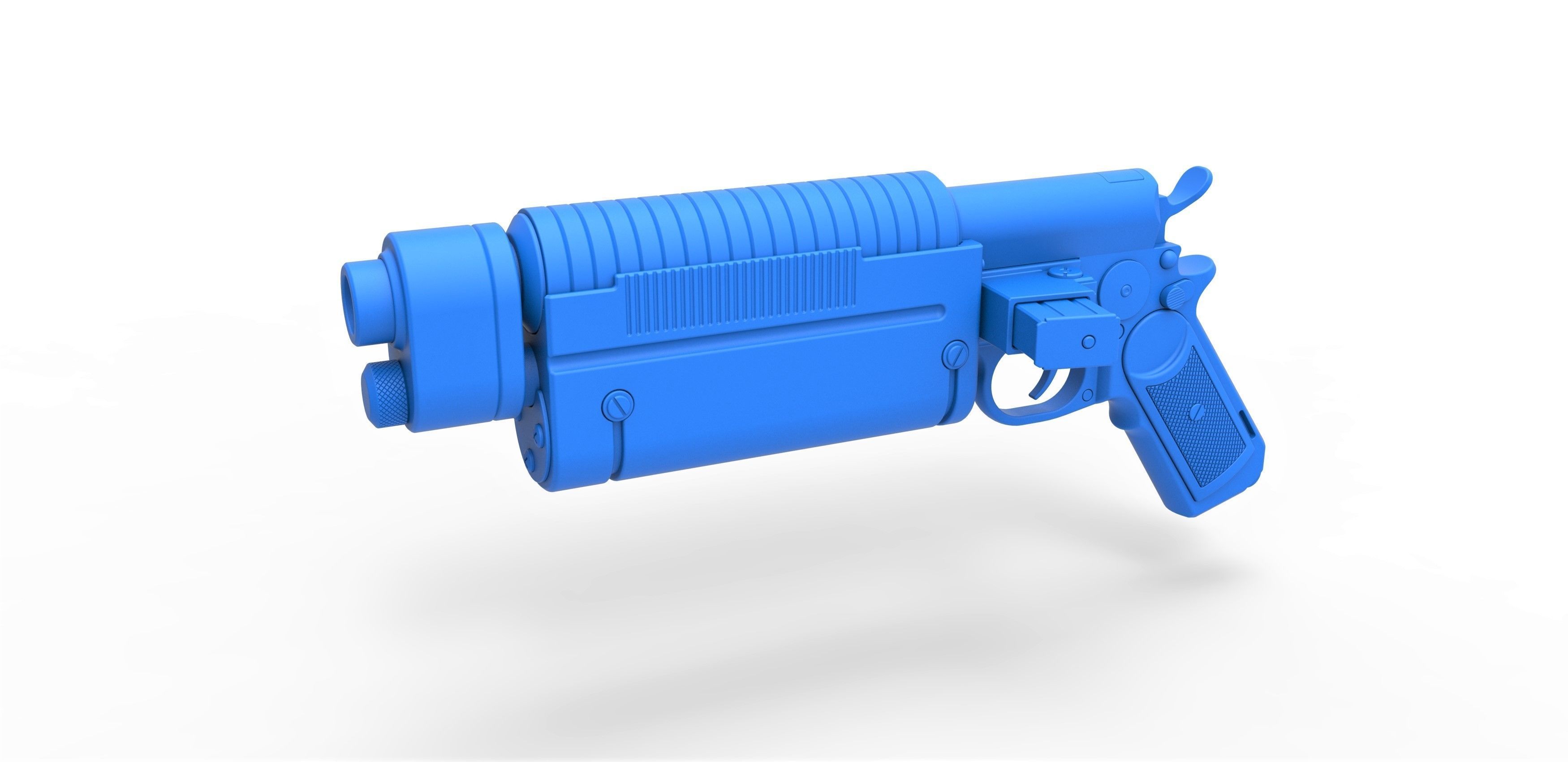 Bryar Pistol K-16 from the game Star Wars Battlefront 3D model_15