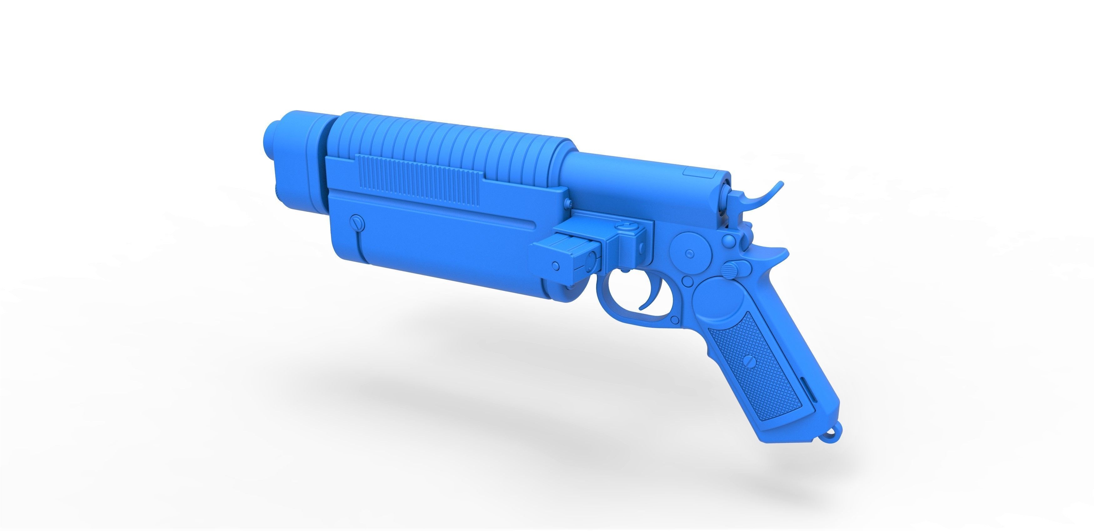 Bryar Pistol K-16 from the game Star Wars Battlefront 3D model_23