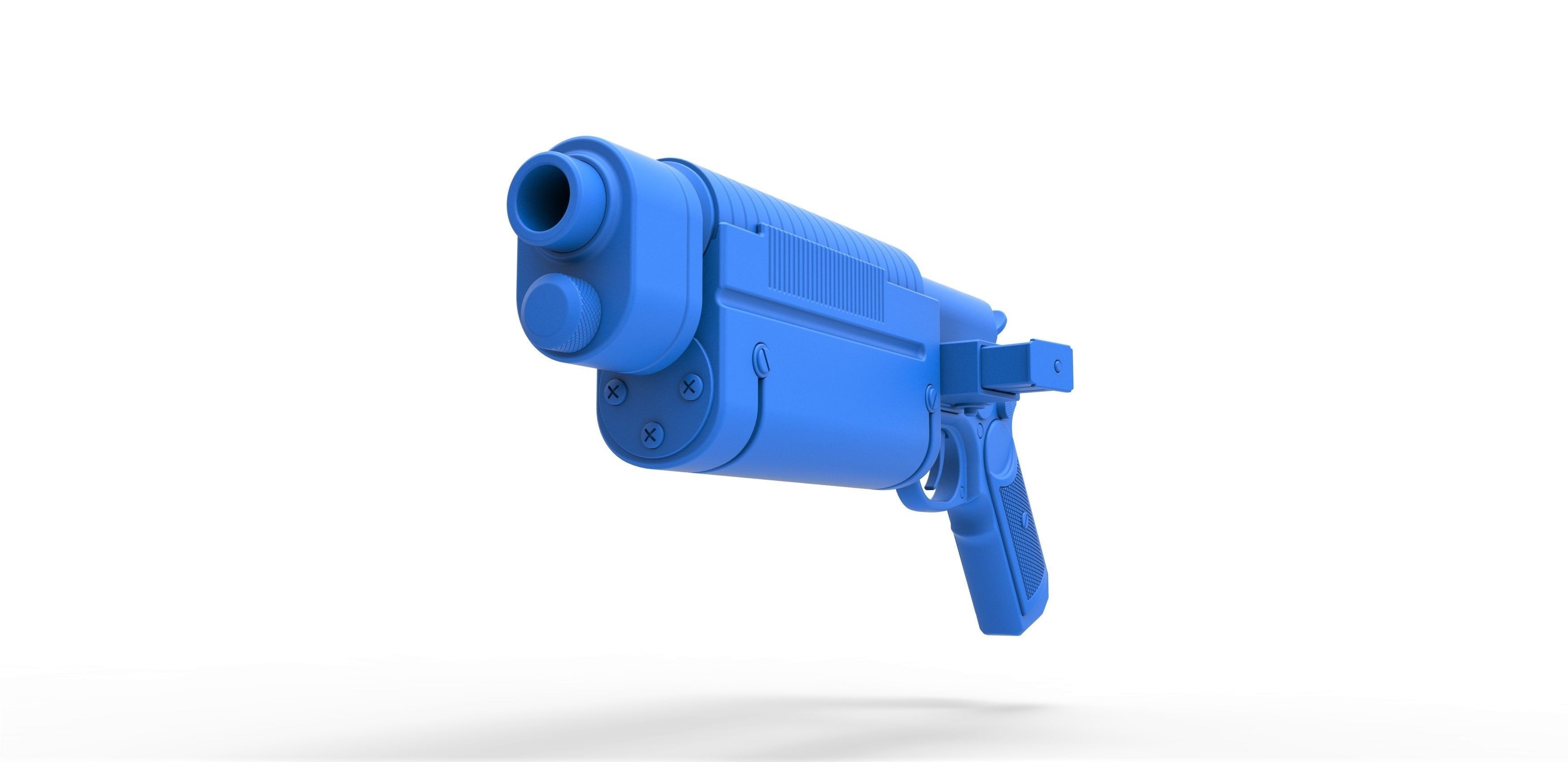 Bryar Pistol K-16 from the game Star Wars Battlefront 3D model_18