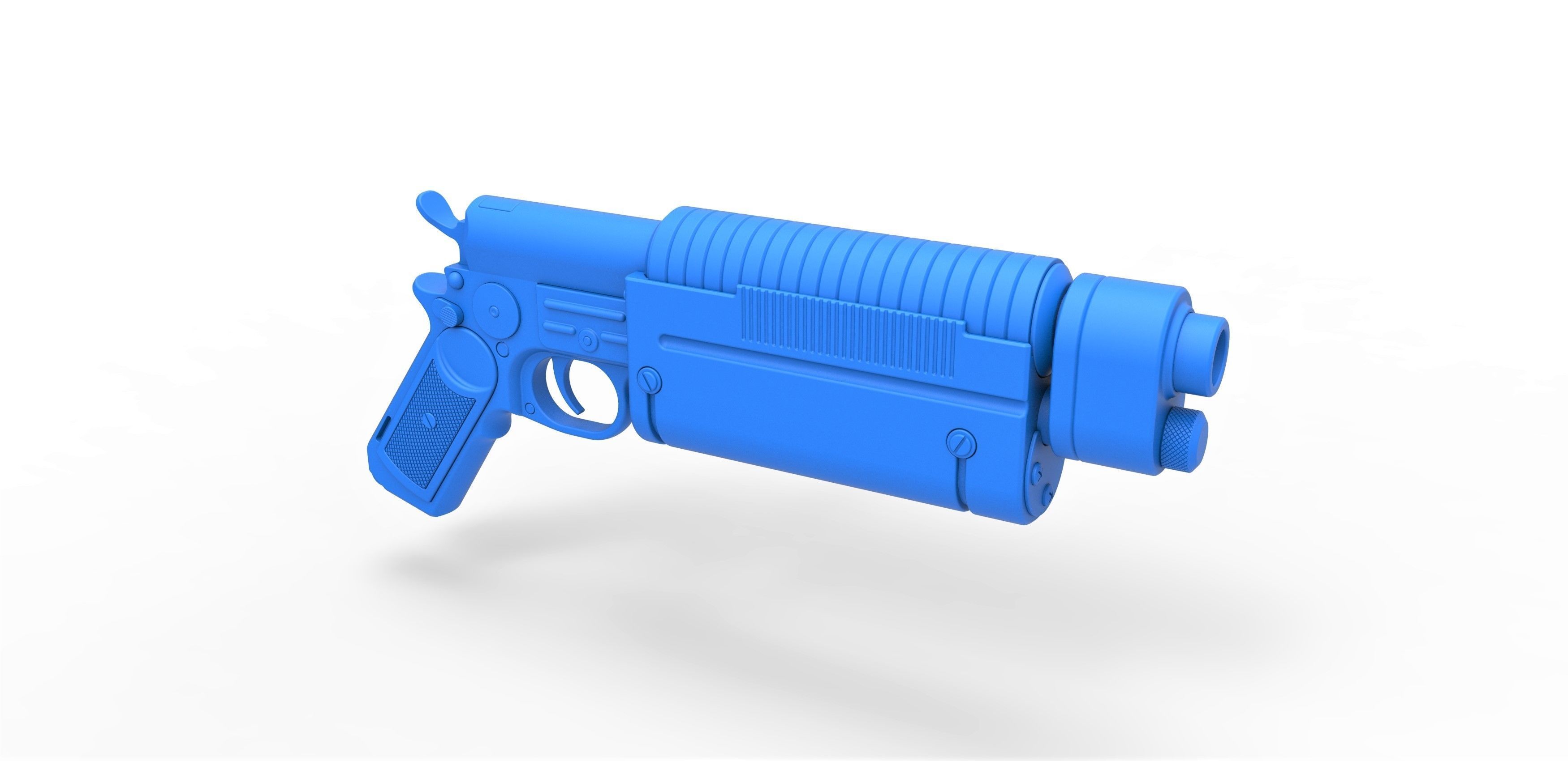 Bryar Pistol K-16 from the game Star Wars Battlefront 3D model_28