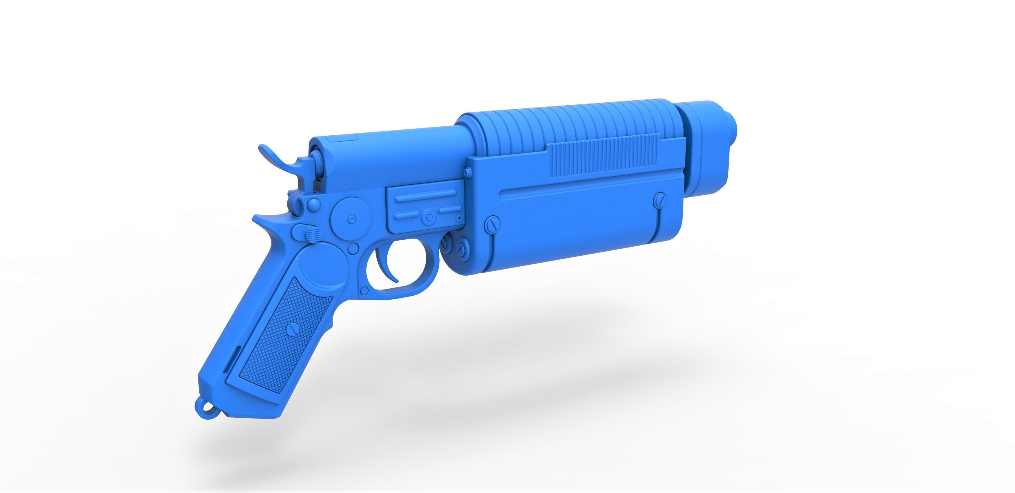 Bryar Pistol K-16 from the game Star Wars Battlefront 3D model_26