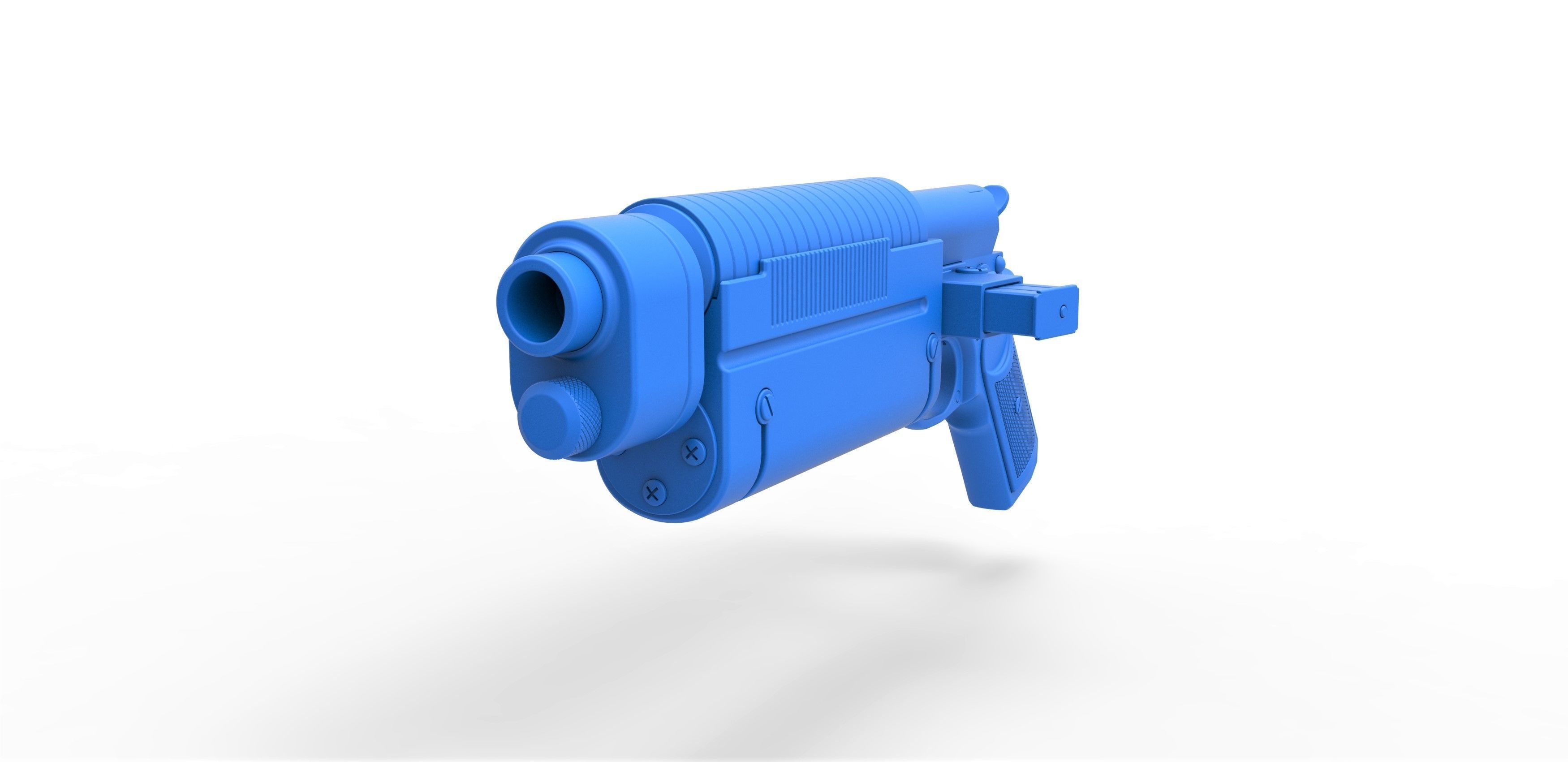 Bryar Pistol K-16 from the game Star Wars Battlefront 3D model_17