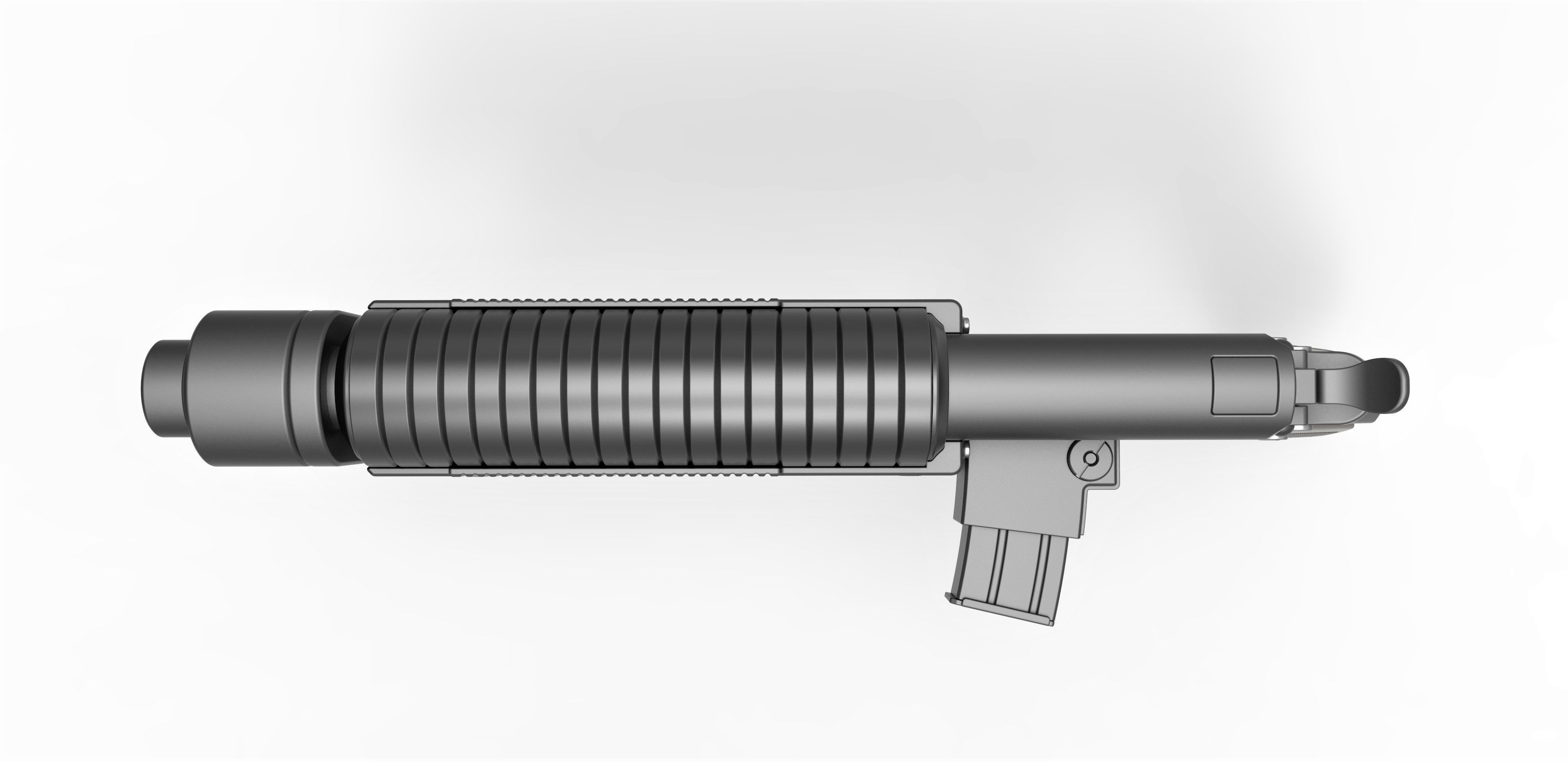 Bryar Pistol K-16 from the game Star Wars Battlefront 3D model_8
